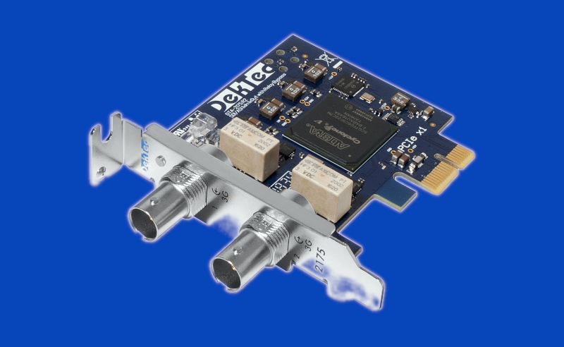 DTA-2175 - karta PCIe, we+wy 3G-SDI/ASI
