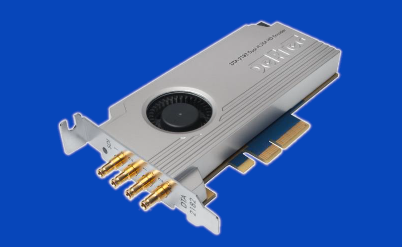 DTA-2182 - Podwjny koder H.264, PCIe